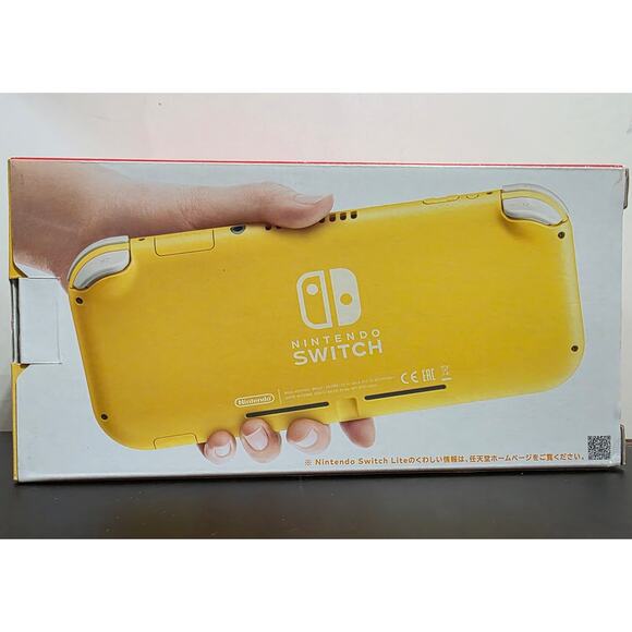 Nintendo Switch Lite Handheld System Console Yellow Japanese NEW - Picture 3 of 14
